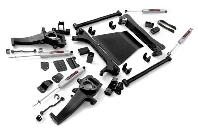 Rough Country Suspension Systems - Rough Country 381.20 5" Suspension Lift Kit for 02-05 RAM 1500 4WD