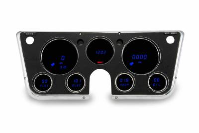 Intellitronix - Intellitronix LED Digital Replacement Gauge Panel 67-72 Chevy DP6003B