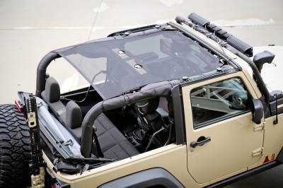 Rugged Ridge - Rugged Ridge Eclipse Sun Shade Front/Rear Black 13579.06