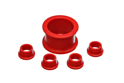 Energy Suspension - Energy Suspension 16.10104R Rack & Pinion Bushing Set Polyurethane Red