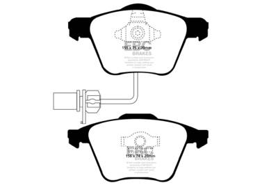 EBC Brakes - EBC Brakes DP21495 Greenstuff 2000 Series Sport Brake Pads
