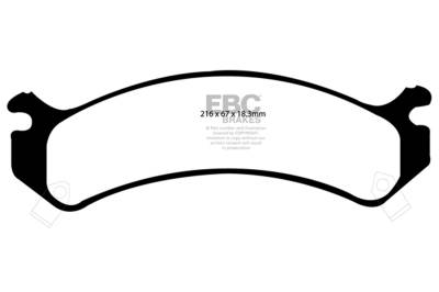 EBC Brakes - EBC Brakes DP61305 6000 Series GreenstuF Truck/SUV Brakes Disc Pads