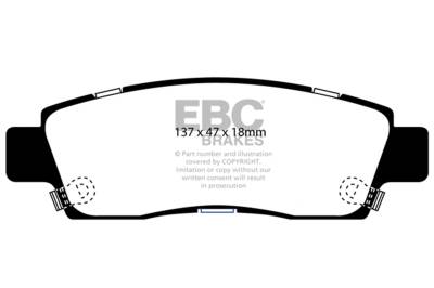 EBC Brakes - EBC Brakes S5KR1185 S5 Kits Yellowstuff & GD Rotors