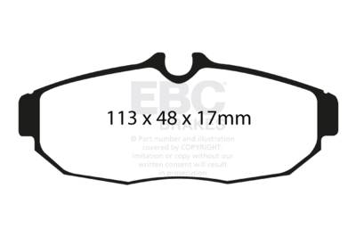 EBC Brakes - EBC Brakes S5KR1230 S5 Kits Yellowstuff & GD Rotors for 05-12 Mustang