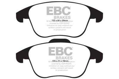 EBC Brakes - EBC Brakes DP21997 Greenstuff 2000 Series Sport Brake Pads