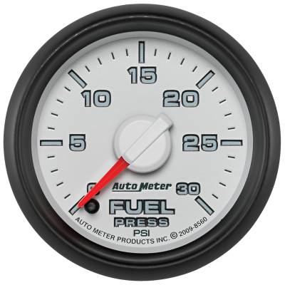 AutoMeter - AutoMeter 8560 Factory Fuel Press 0-30PSI 2-1/16" for Gen 3 Dodge Stepper Motor