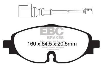 EBC Brakes - EBC Brakes DP22150 Greenstuff 2000 Series Sport Brake Pads