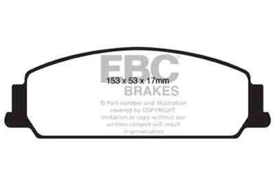 EBC Brakes - EBC Brakes S9KF1492 S9 Kits Yellowstuff & USR Rotors for 08-09 G8