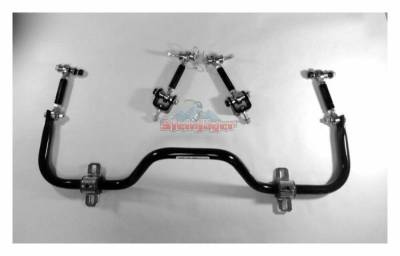 Steinjager - Steinjager 1" Rear Sway Bar & End Link Kit Black for Wrangler TJ J0030304