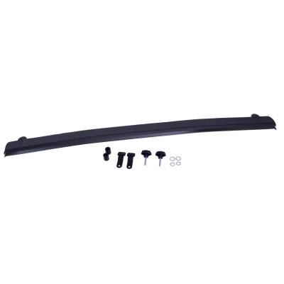 Rugged Ridge - Rugged Ridge 13308.05 Windshield Header Front Aluminum 07-18 Jeep Wrangler JK