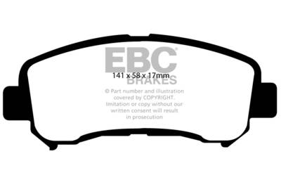EBC Brakes - EBC Brakes S20K1211 S20 Kits Ultimax & Plain Rotors for 09-18 Nissan Maxima