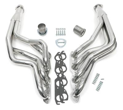 Hedman Hedders - Hedman 66002 2" Silver Long-Tube Headers for 68-77 Chevelle w/396-502