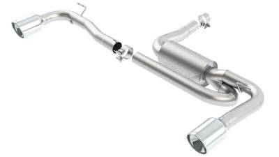 Borla - Borla 11804 S-Type SS Axle-Back Exhaust Single Split Rear Exit 11-16 Mini CM 1.6