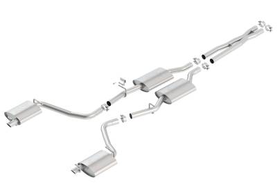 Borla - Borla 140686 ATAK Cat-Back Exhaust System for 22-23 Charger/15-21 Chrysler 300