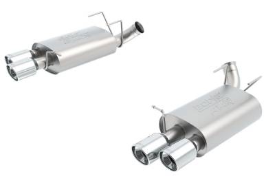 Borla - Borla 11831 ATAK Axle-Back Exhaust Dual Split Rear Exit 13-14 Mustang 5.8L V8