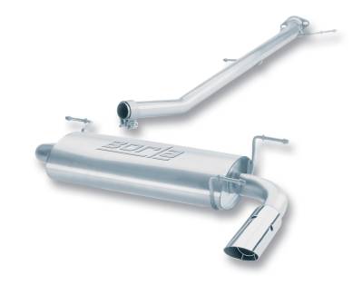 Borla - Borla 14411 S-Type Cat-Back Exhaust One Right Rear Exit 90-97 MX-5 Miata 1.6/1.8