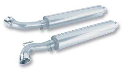Borla - Borla Exhaust 140048 S-Type Cat-Back Exhaust Split Side for 03-10 Viper SRT-10
