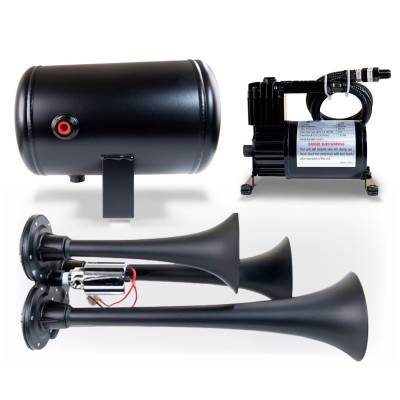 Kleinn Automotive Accessories - Kleinn Automotive HK3-1 Pro Blaster Triple Air Horn Kit