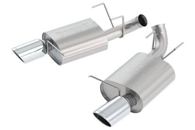 Borla - Borla 11789 S-Type Axle-Back Exhaust Single Split Rear Exit 11-12 Mustang GT 5.0