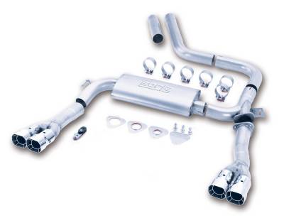 Borla - Borla 14780 S-Type Cat-Back Exhaust Split Rear Exit for 98-02 Camaro SS/Trans-Am