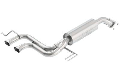 Borla - Borla 11821 S-Type Axle-Back Exhaust Dual Center Rear Exit 12-18 Veloster 1.6L