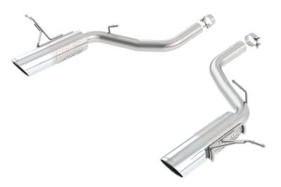 Borla - Borla 11827 ATAK Axle-Back Exhaust Truck Split RR Exit 12-14 Cherokee SRT-8 6.4L