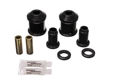 Energy Suspension - Energy Suspension 5.3108G Control Arm Bushing Set Rear Polyurethane Black