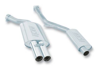 Borla - Borla 14276 S-Type Cat-Back Exhaust Dual Left Rear Exit 79-82 Porsche 928 4.5L