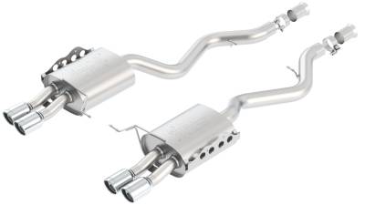 Borla - Borla 11802 ATAK Axle-Back Exhaust Dual Split Rear Exit for 08-13 BMW M3 4.0L