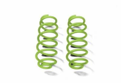 Steinjager - Steinjager 4" Lift Rear Coil Springs-Gecko Green for Wrangler JK J0046685