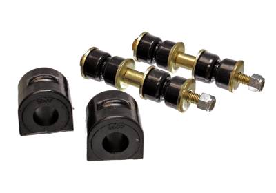 Energy Suspension - Energy Suspension 4.5179G Rear Polyurethane Sway Bar Bushing Set Black