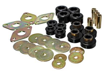 Energy Suspension - Energy Suspension 8.4109G Polyurethane Body Mount Set