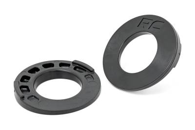 Rough Country Suspension Systems - Rough Country Rear Coil Spring Correction Plates Pair for Wrangler JK 1113