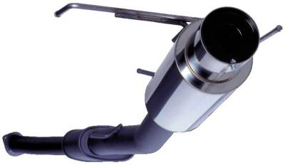 APEXi - APEXi Integration 162-KN08 N1 Catback Exhaust Dual Muffler