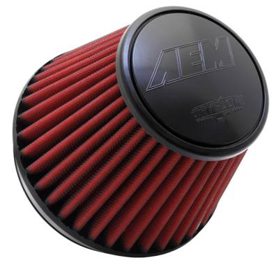 AEM Induction - AEM 21-209DK DryFlow Air Filter 6" x 5" x 4.75"T