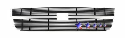 APS - APS Stainless Billet Grille Black Silverado 1500/2500/3500 GR03FEC06J