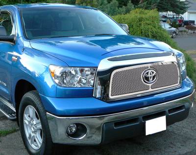 APS - APS Wire Mesh Grille Polish for 07-09 Toyota Tundra GR20GED58T