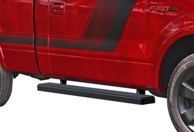 APS - APS IStep 5" Running Boards Black 09-14 Ford F150 Regular IB06EBA2B