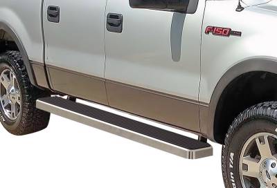 APS - APS IStep 6" Running Boards Brushed 04-08 Ford F150 Crew IB06FJD4A