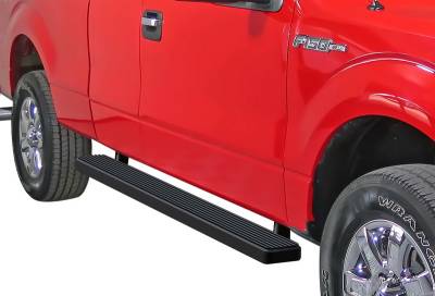 APS - APS IStep 5" Running Boards Black 09-14 Ford F150 Extended IB06EAG6B