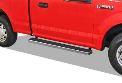 APS - APS IStep 5" Running Boards Brushed 15-25 F150/Super Duty Reg IB06EAH9A