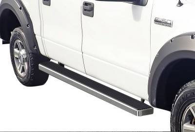 APS - APS IStep 5" Running Boards Brushed 04-08 Ford F150 Crew IB06EJD4A
