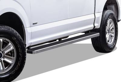 APS - APS IStep 5" Running Boards Brushed 15-25 F150/Super Duty Crew IB06EAG5A