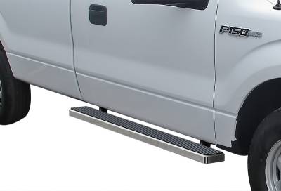 APS - APS IStep 5" Running Boards Brushed 09-14 Ford F150 Regular IB06EBA2A