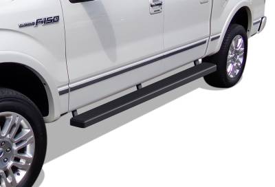 APS - APS IStep 5" Running Boards Black 09-14 Ford F150 Crew IB06EAG7B