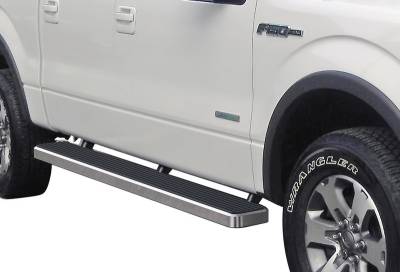 APS - APS IStep 6" Running Boards Brushed 09-14 Ford F150 Crew IB06FAG7A