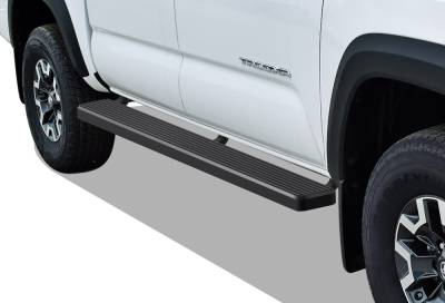APS - APS IStep 6" Running Boards Black for 05-23 Tacoma Double IB20FJE8B