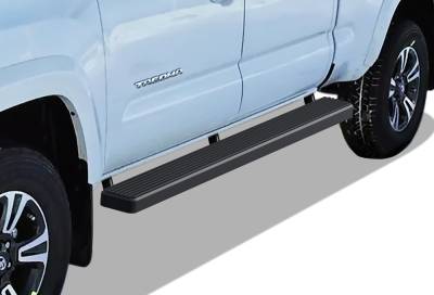 APS - APS IStep 5" Running Boards Black for 05-23 Tacoma Double IB20EJE8B