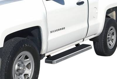 APS - APS IStep 5" Running Boards Brushed 99-16 Silverado/Sierra Reg IB03EJJ7A