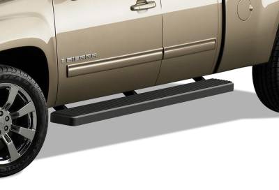 APS - APS IB03FJJ4B IStep 6" Running Boards Black for 99-13 Silverado/Sierra Ext
